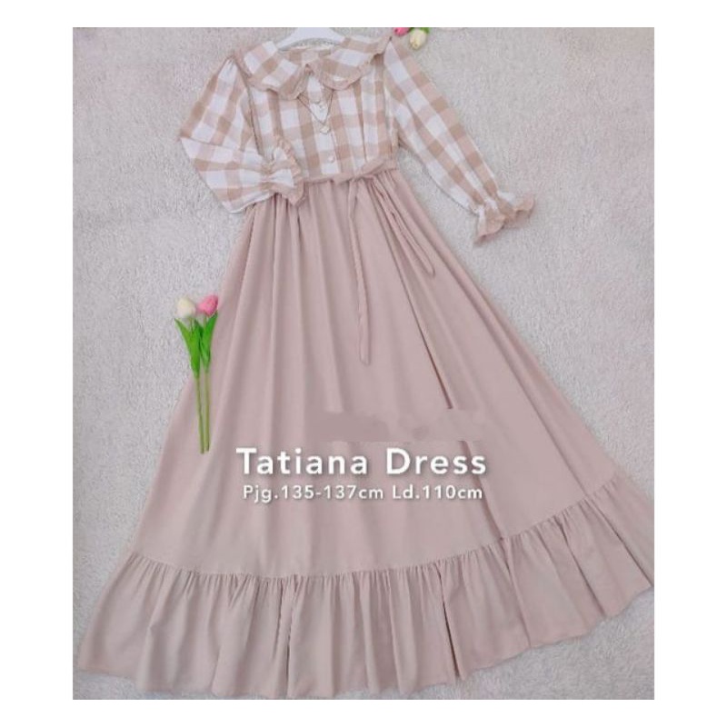 Dress Viral Tatiana | Gamis Wanita Busui Termurah
