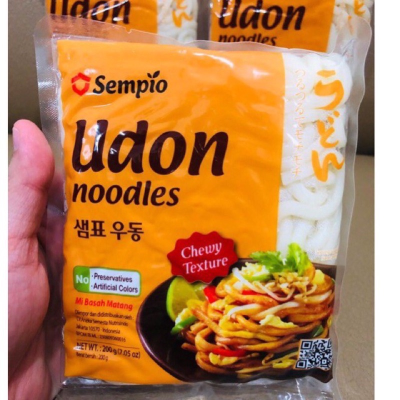 

MQWL3113 Sempio Fresh Udon Noodle / Mie Tebal / Mie Udon Instant 200 GR Korea