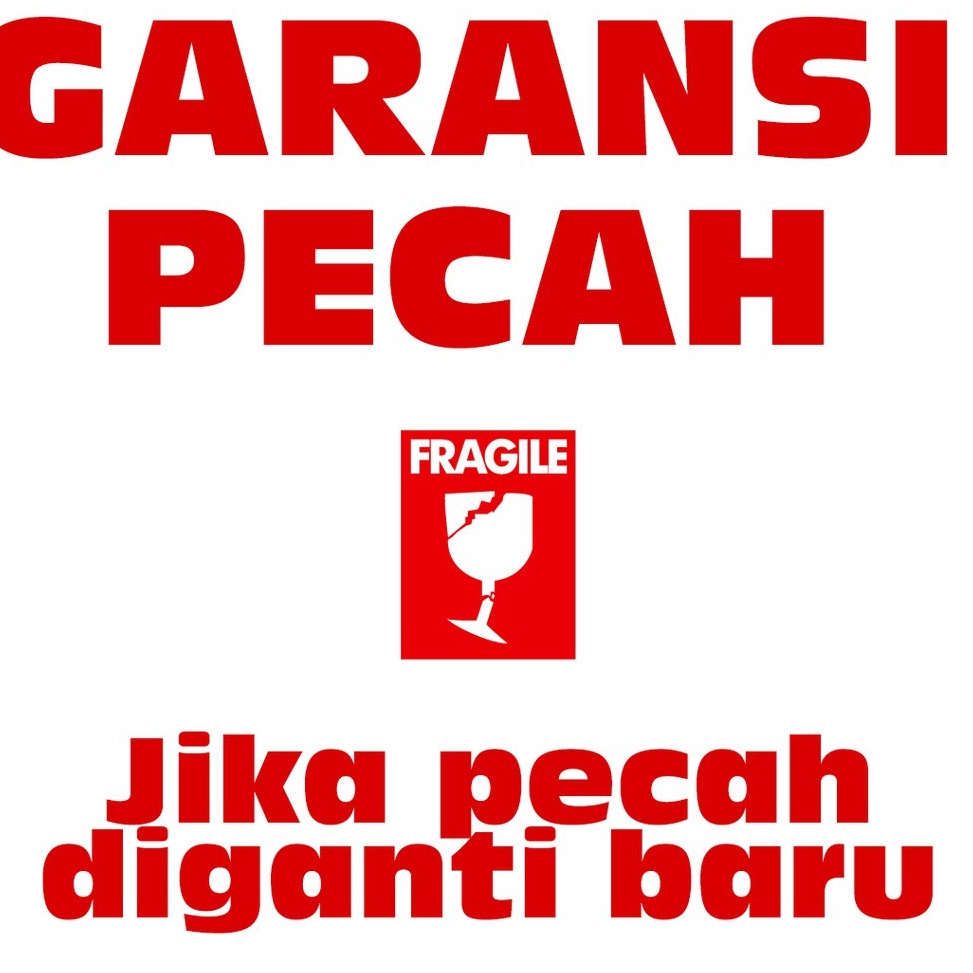 

VNY EXTRA Packaging safe dan Garansi Claim pecah n8ir8
