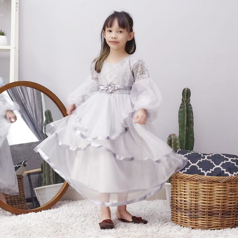 Dress Anak Perempuan 3 4 Tahun 2 Umur 1 Lucu 6 7 Cewek 5 9 12 Thn 8 Midi Anak2 Karnaval Custom Viral