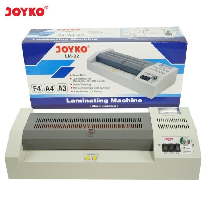 

>*>*>*>*] Mesin Laminasi Hot Cold Laminator Machine Joyko LM02 Ukuran F4 A4 A3
