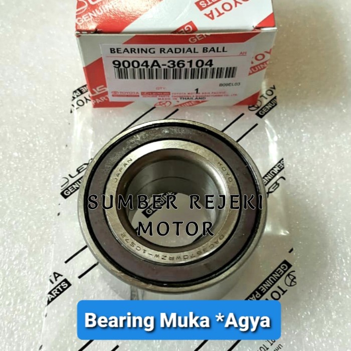 Bearing Roda Depan Agya/Ayla Lahar Roda Depan Agya/Ayla Kode My 011