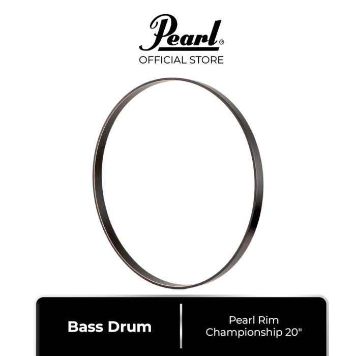 Pearl RIM-20PB Bass Drum Hoop Ring Marching Band 20"