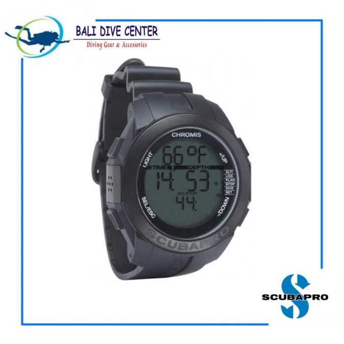 Kualitas terbaik] Scubapro Dive Computer Chromis All Black