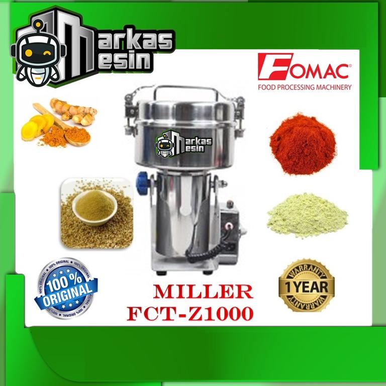 TER-UPDATE MESIN PENEPUNG PENGGILING TEPUNG MILLER FCT-Z1000 FOMAC #ORIGINAL