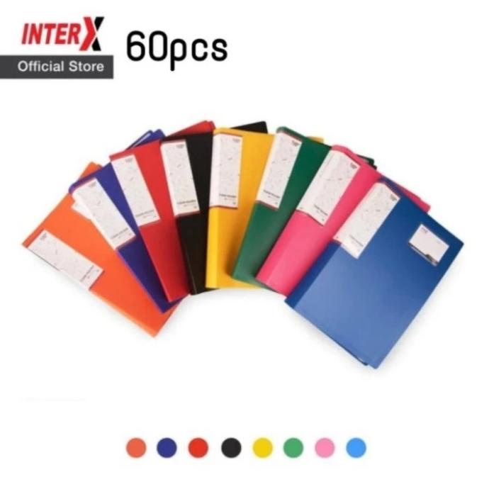 

~@~@~@~@] Clear Holder / Document Keeper Inter X Folio isi 60
