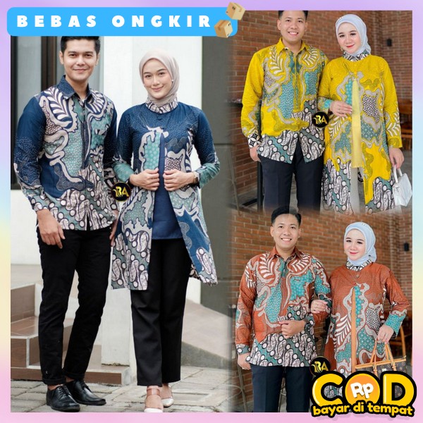 Set Kouple Cwo Cwe Dewasa Buju Bathik Runik Pasangan Copel Kemejs Tmik Pria Wanita Terbaru 2023 Paka