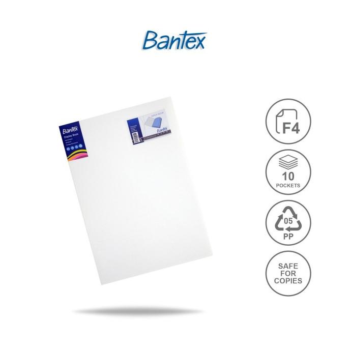 

$+$+$+$+] Bantex Display Book Folio 10 Pockets PP #3180