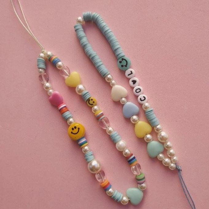 

Ready...Ready...Ready...] CUSTOM ORDER phone straps tali hp Korea Rantai hp Idola Korea