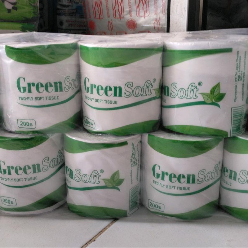 Paket 10 tisu Greensoft roll