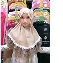 Bergo Kerut Dahi Tali ALISSA Fo Hijab