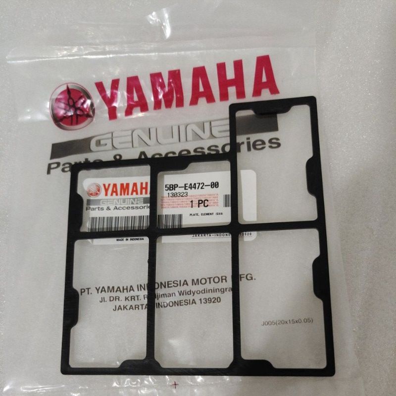 Dudukan tatakan busa filter udara Plate plat Busa Filter Udara YAMAHA Scorpio - Scorpio Z New ORIGIN