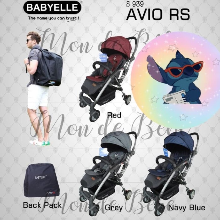 NEW Stroller Baby Elle Avio RS S 939