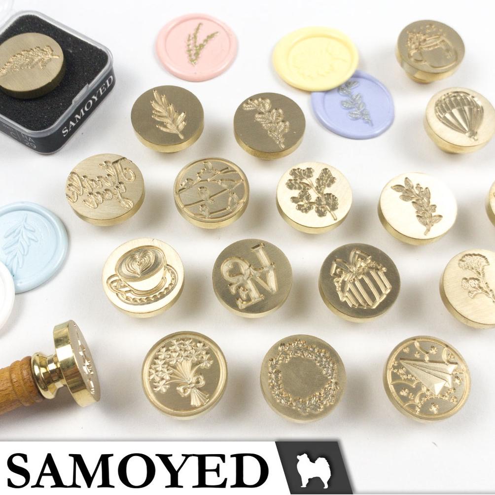 

Big Sale Stempel / Cap Lilin Segel Surat / Undangan / Seal / Sealing Wax Stamp Samoyed Wxst B Angs65