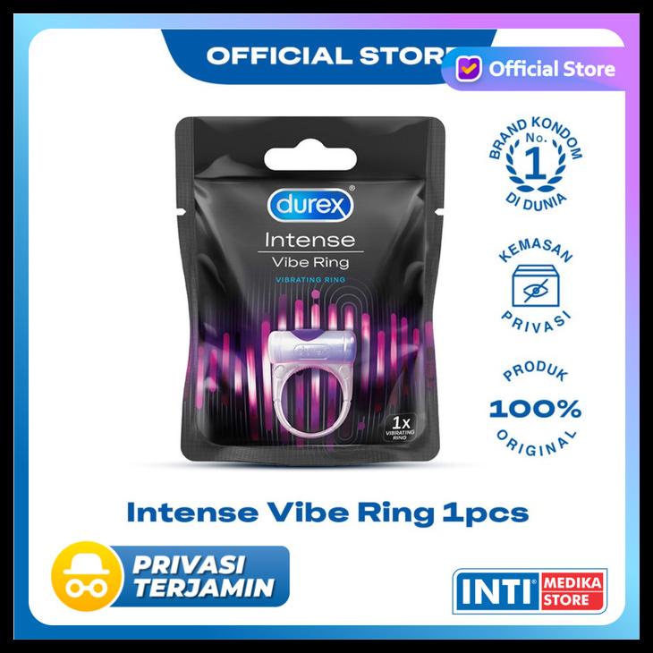 TERJAMIN ASLI DUREX - INTENSE VIBRATIONS RING | KONDOM GETAR KODE 516