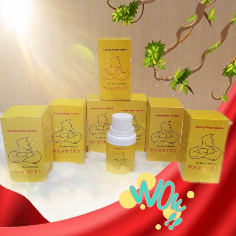 Discount Gaining Weight Capsule Penambah Berat Badan Nafsu Makan Obat Gemuk 100% Original Bisa Cod