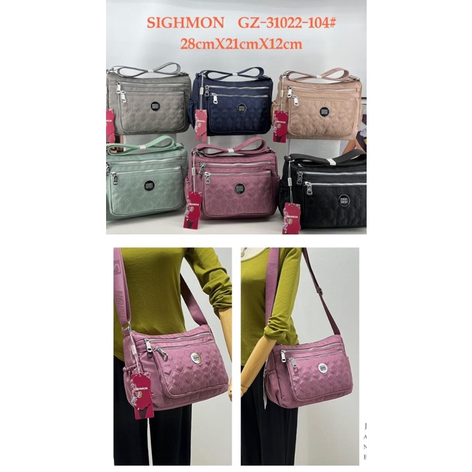 Tas Selempang Fashion Korea Import Tas Wanita Sighmon Original Import