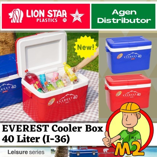 Murah Cooler Box Es Marina 6s 12s 24s 35s 55 72 Liter Lion Star Green Leaf NON COD