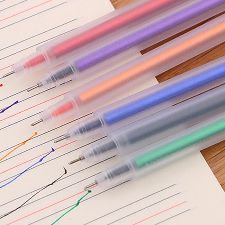 

Terbaik Gannise 6Pcs Pen Pulpen Pena Highlighter Warna Warni Gn-St0332