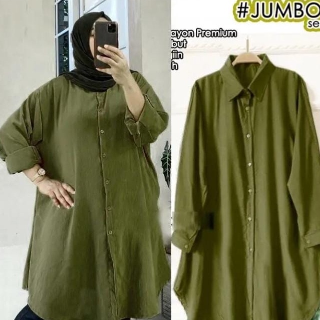 ✨STAR✨ PROMO  TUNIK POLOS JUMBO XXXL- TUNIK POLOS JUMBO- TUNIK JUMBO- TUNIK JUMBO XXXL LD 120 MODERN