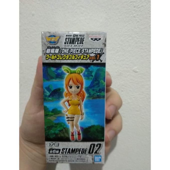 Nami ONE PIECE STAMPEDE WCF OP STAMPEDE 02 Bandai action Figure