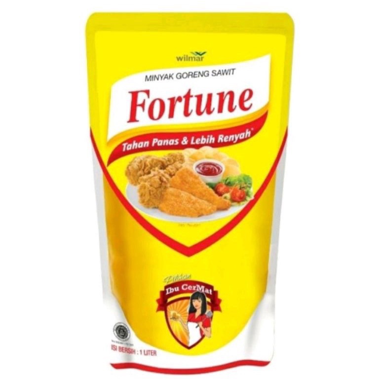 

Diskon Flash MINYAK FORTUNE 1LITER KEMASAN REFIL