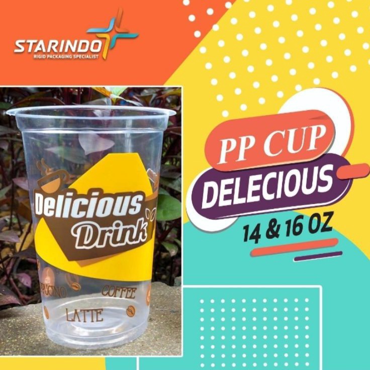 

BRSY1298 GELAS POP ICE 14 & 16 OZ DELICIOUS & FRESH FRUIT STARINDO