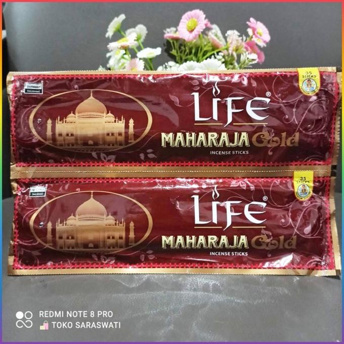 *:*:*:*:*] Hio Dupa Wangi Aromaterapi Maharaja Gold Isi 35 Stik