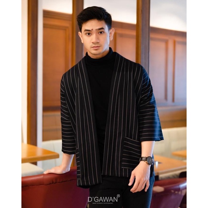 AKSA KIMONO Baju Outer Pria New Arrival Original by DGAWAN