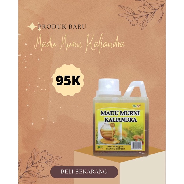 

MADU MURNI KALIANDRA