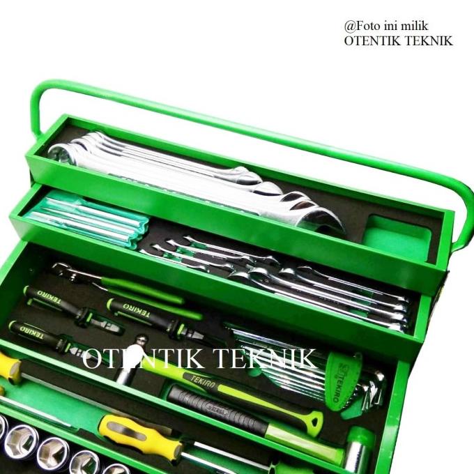 Tekiro Tool Box Set 66 Pcs - Kunci Mekanik 66Pcs - Mechanic Tools
