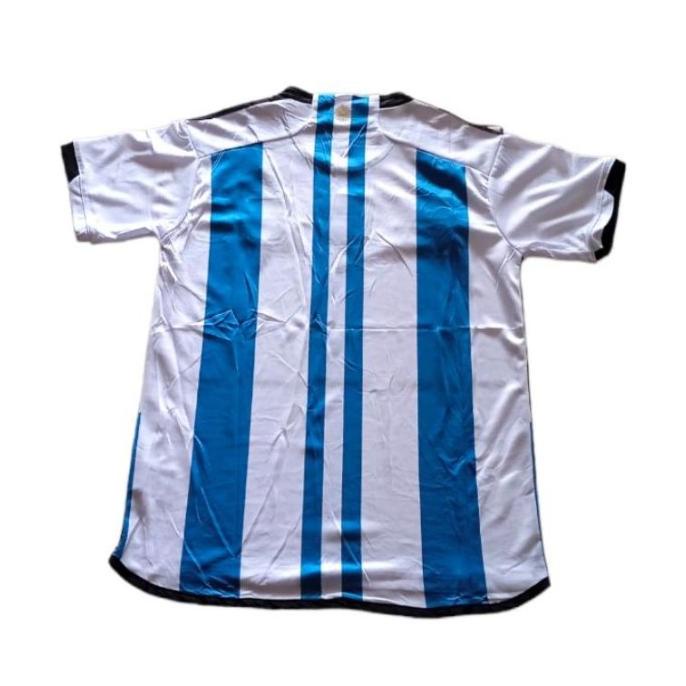 Jersey Bola Argentina Home Wc 2022 Patch Fifa Josephinebarbarashop