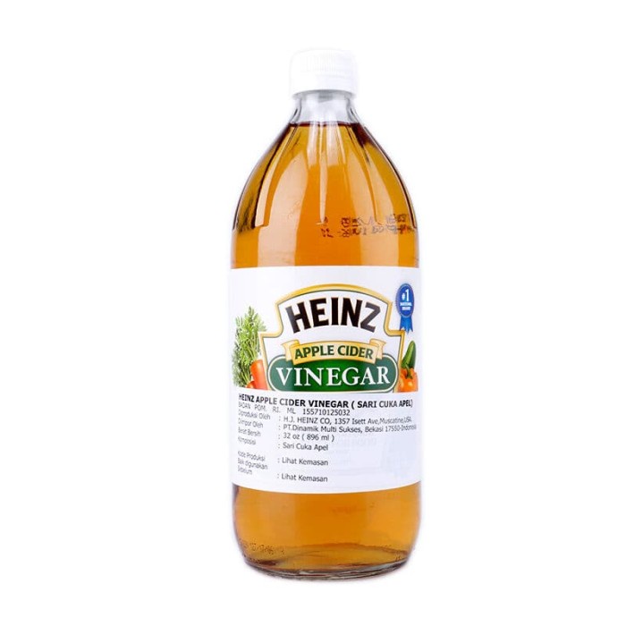 

Heinz Cider Vinegar ( Cuka Apel ) - 946 Ml