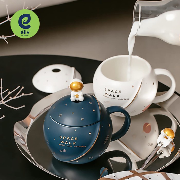 Eliv Gelas Kopi Keramik Set / Cangkir Keramik Set - Ceramic Mug Set