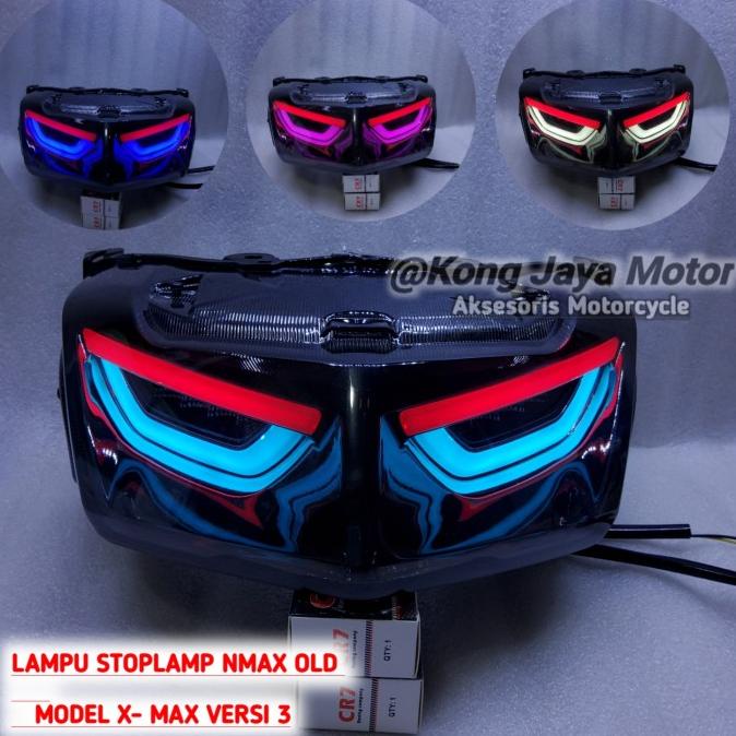 Lampu Belakang Nmax Old Model Xmax Cr7 Jpa Stoplamp Nmax Old Sein Sen