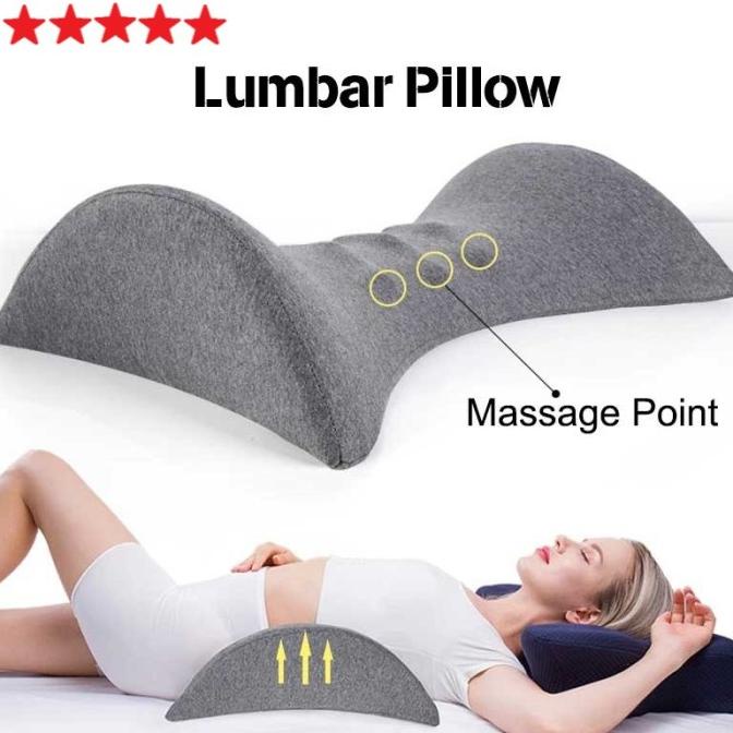 Pinggang Bantal Lumbar Pad Ortopedi Rasa Sakit Kelelahan Meringankan