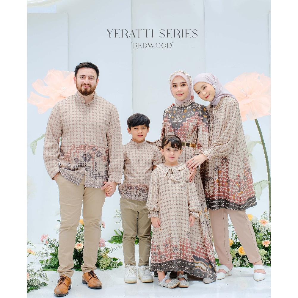 BEST SELLER Mayoutfit Yeratti Set Series Redwood | Gamis Sarimbit banana