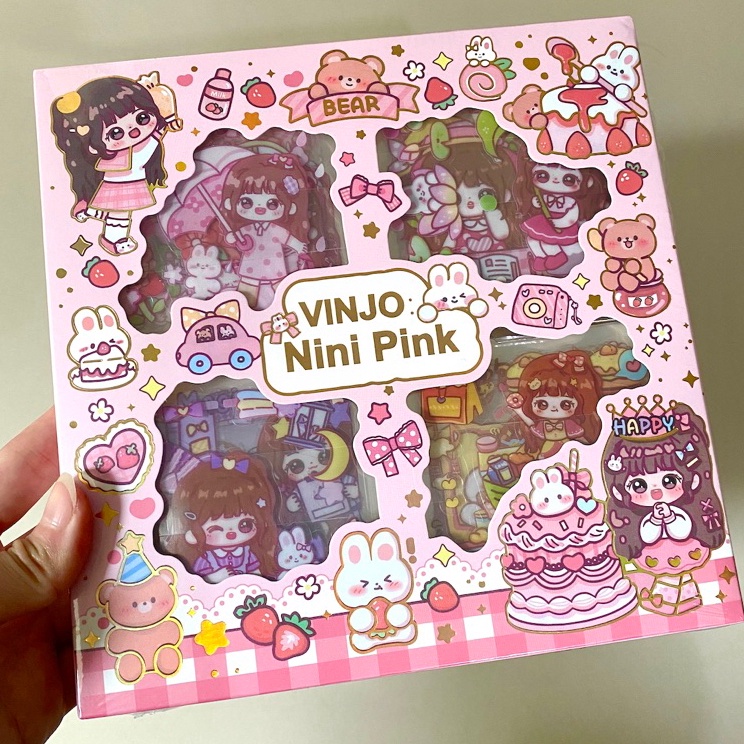 

Top Product Stiker NINI 100 Lembar Nini Lucu Murah Korea Sticker Jurnal