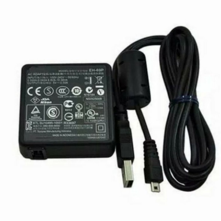 DQTJ2053  charger baterai kamera nikon coolpix s2500 s2600 s2700 s2900 s3100 s3200 s3300 s3500