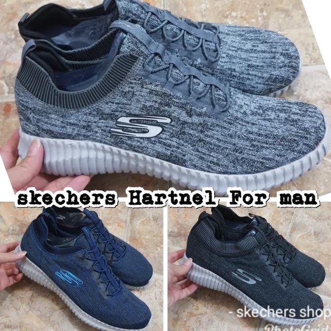 SALE New Sepatu Pria Original Skechers Hartnel Memory Foam