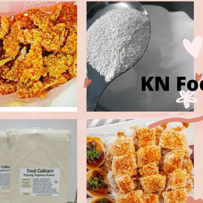 

Terlaris Grosir 1 Dus Tepung Shihlin Kasar 10Kg Tepung Tapioka Crispy Shihlin