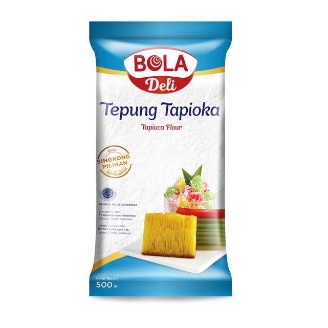 

Terlaris 1 Karton Tepung Tapioka Bola Deli 500Gr Isi 20 Pc