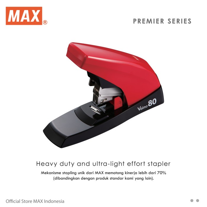 

Terlaris Max Vaimo 80 / Stapler Penjepit 80 Lembar