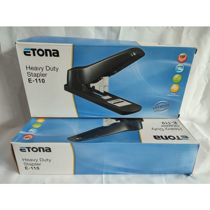 

Terlaris Stapler E-110 Etona Heavy Duty Soft Action Performance