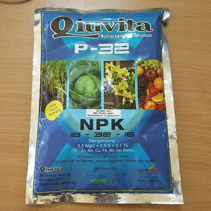=+=+=+] Pupuk Qiuvita P-32 500gr