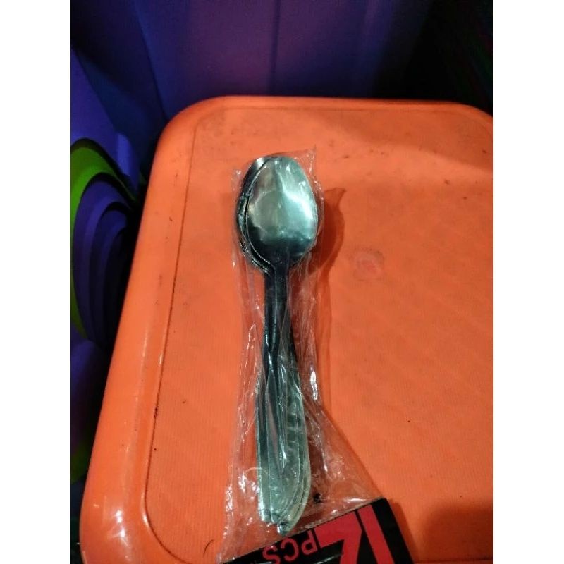 Sendok Stainless Satu Lusin Tebal Anti Karat