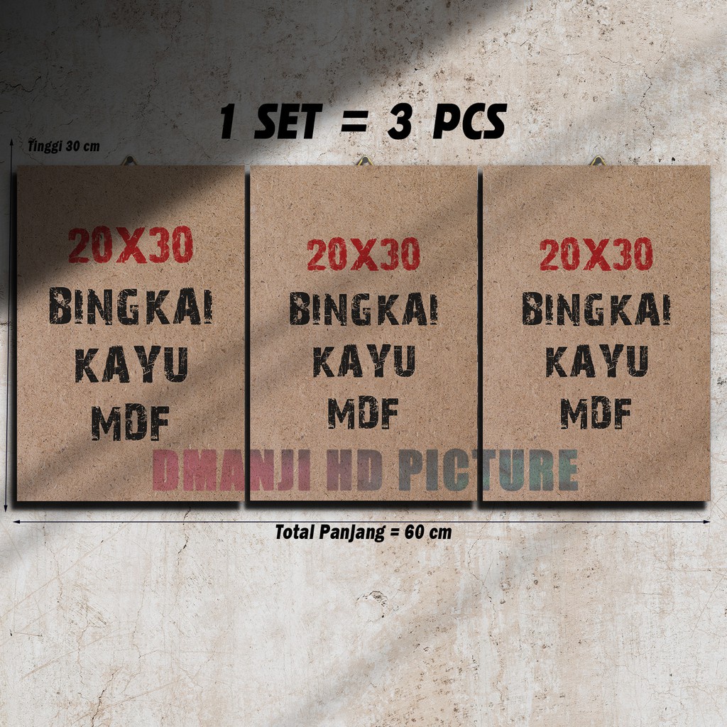 Poster Kayu Multipanel Haikyuu / Poster Kayu Anime Haikyuu / Pajangan Walldecor Anime Haikyuu