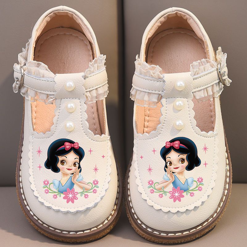 Sepatu Putri Lolita Anak Perempuan Sepatu Kulit Sepatu Sol Lembut 2023 Sepatu Kacang Polong Musim Pa