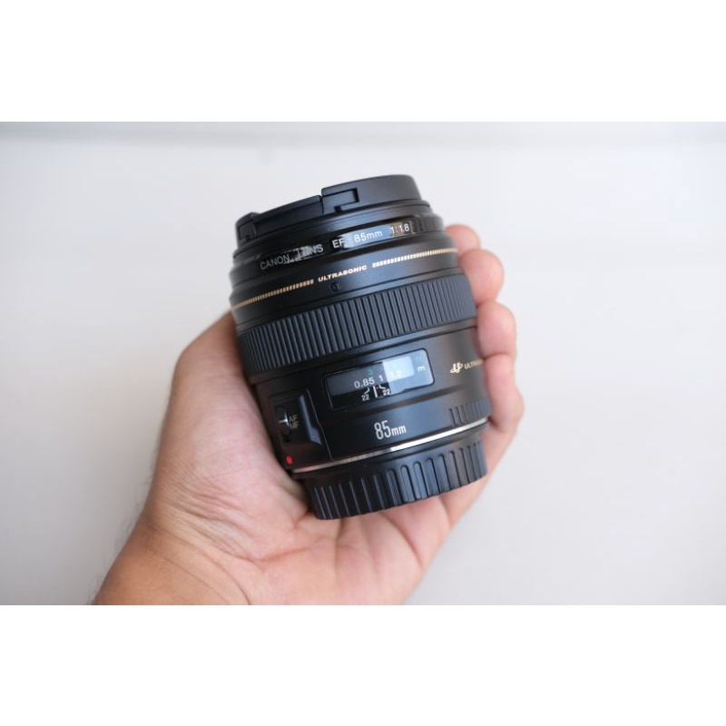 CANON 85MM F/1.8 USM FOR DSLR CANON EF 85MM F1.8 USM CANON 85MM F1.8 USM SECOND BUKAN 50MM F1.4 INI 