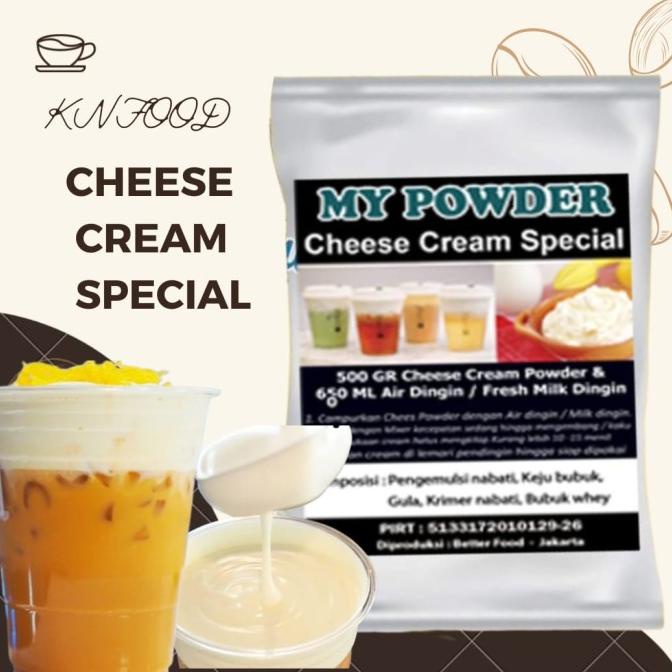 

TOPPING CREAM CHEESE TEA SPECIAL1 KG -Bubuk Cream Topping Cheese Tea